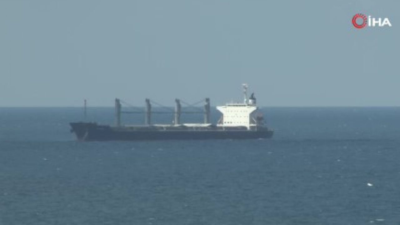 Odesa'dan 33 ton mısır yüklü gemi İstanbul'a ulaştı