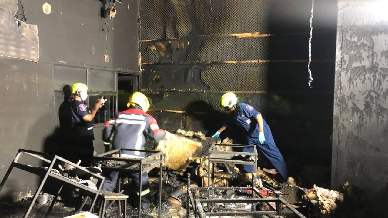 Tayland’da gece kulübünde yangın! 14 ölü