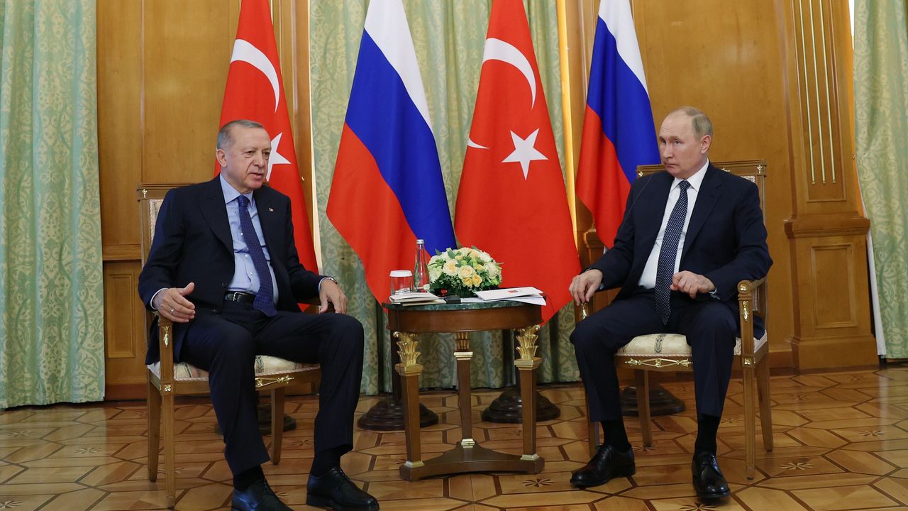 Cumhurbaşkanı Erdoğan ve Putin Soçi'de bir araya geldi