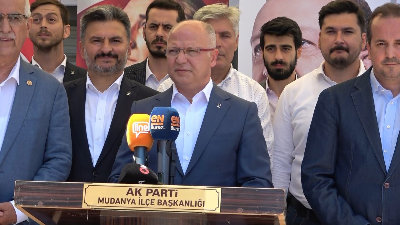 AK Parti Bursa teşkilatlarından Mudanya çıkarması