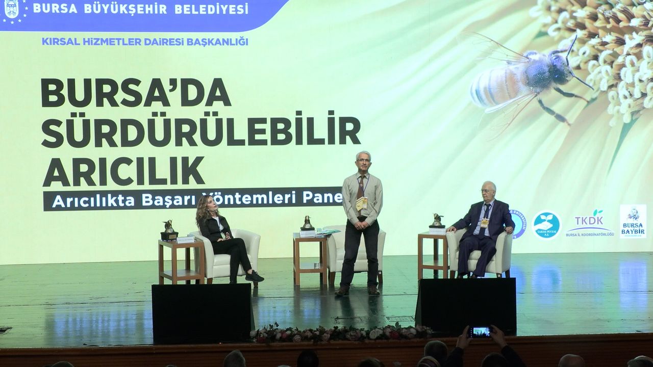 Bursa'da Arıcılıkta Başarı Yöntemleri Paneli düzenlendi