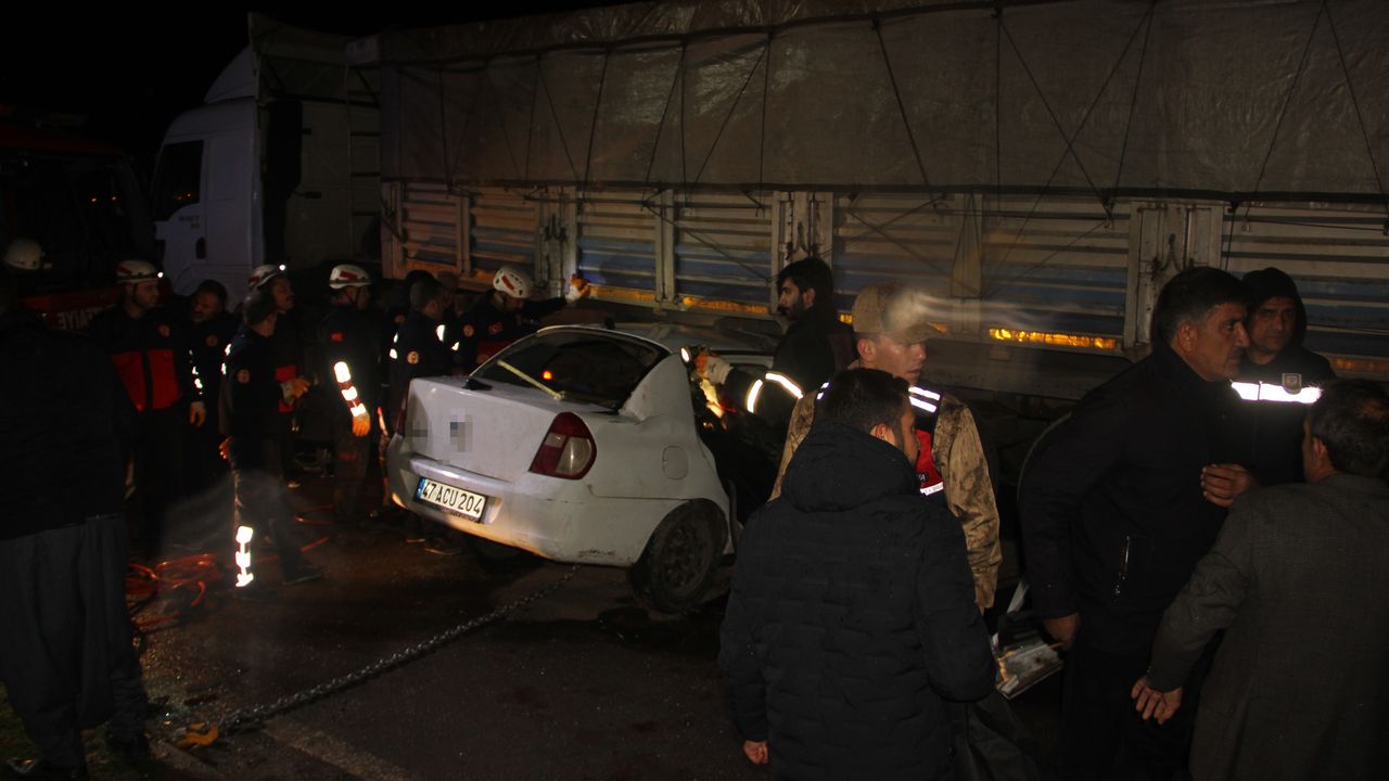 Şanlıurfa'da feci kaza: 3 ölü, 2 ağır yaralı