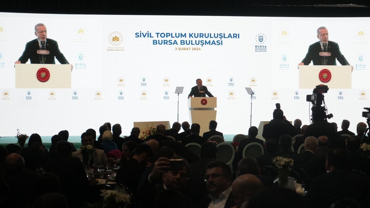 Cumhurbaşkanı Erdoğan Bursa'da konuştu: "Türk Milleti'nin verilmiş sadakası olduğunu gün geçtikçe göreceğiz"