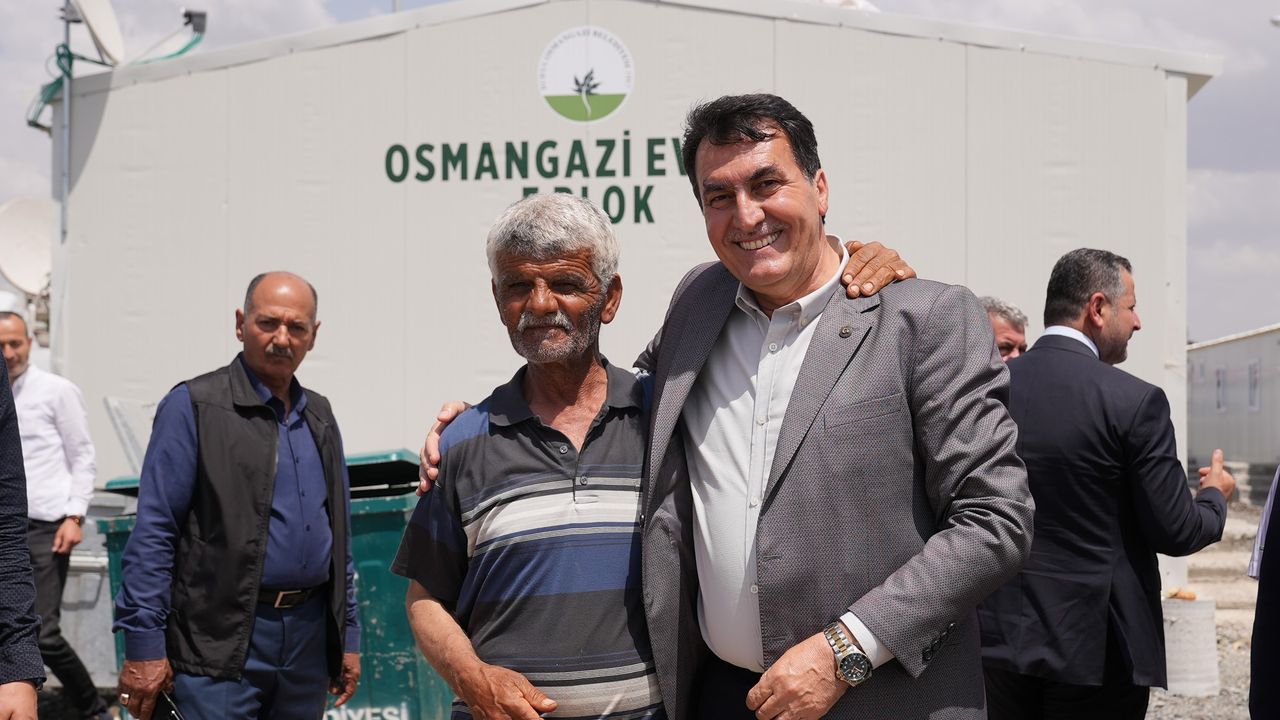 Osmangazi Belediyesi yaşanan depremde Türkiye'nin takdirini kazandı