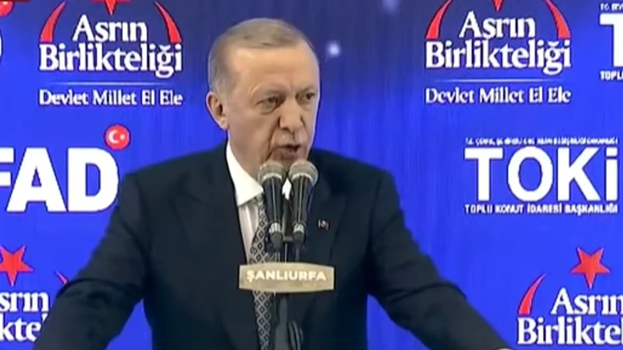 Cumhurbaşkanı Erdoğan, Şanlıurfa'da Deprem Konutları Teslim Töreni’nde konuştu