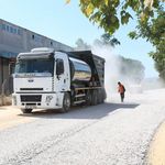 Cerrah’ta Veysel Karani Caddesi’ne sathi kaplama yapıldı