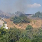 Bursa'da otluk alanda çıkan yangın söndürüldü