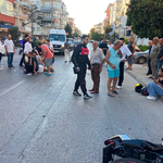 Mudanya’da motosiklet yayaya çarptı: 2 yaralı