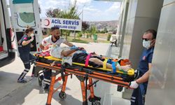 Tekirdağ'da trafik kazasında yaşlı adam ağır yaralı