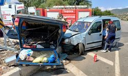 Amasya'da feci kaza! İki araç çarpıştı: 7 yaralı