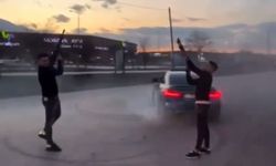 Bursa İnegöl ilçesinde havaya pompalı tüfeklerle ateş eden magandalar yakalandı