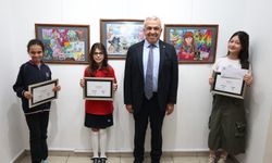 Nilüfer'de ‘Kendi Geleceğim’ temalı resim yarışmasında ödüller sahibini buldu