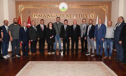 Bursa Gazeteciler Cemiyeti'nden Başkan Erkan Aydın'a ziyaret