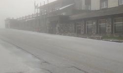 Bursa Uludağ'da Nisan ayında kar sürprizi
