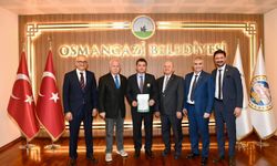 Bursaspor'dan Belediye Başkanlarına ziyaret