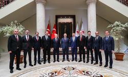 Bursa'da belediye başkanları, Vali Mahmut Demirtaş'ı ziyaret etti