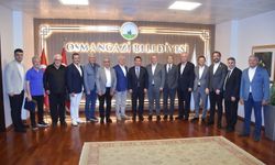 BALKANTÜRKSİAD'dan Başkan Aydın'a ziyaret