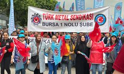 Bursa'da 1 Mayıs coşkuyla kutlanıyor