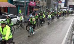Bursa'da 11. Yeşilay Bisiklet Turu! Sağlıklı yaşam için pedal çevirdiler