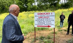 Bursa'da Emlakçı ile köylünün yol krizi büyüyor