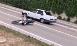 Bursa İnegöl ilçesinde kontrolden çıkan motosiklet devrildi! Sürücü hayatını kaybetti