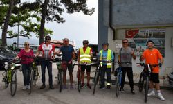 Bursa İznik’te triatlon yarışması düzenlendi