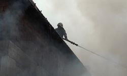 Bursa’da bir ahırda yangın çıktı