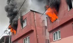 Bursa'da korku dolu anlar! Alevler evi sardı