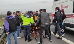 Bursa'da otobanda feci motosiklet kazası