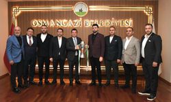 Bursaspor’un şampiyonluk kupası Osmangazi Belediyesi’nde