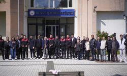 Üniversite kampüsünde polis ekiplerine kavgalı sürpriz