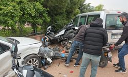 Bursa’da zincirleme kaza: 4 yaralı