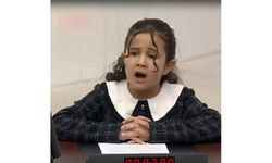Çocukların yönettiği TBMM oturumuna damga vurdu! Arkasını dönüp okudu