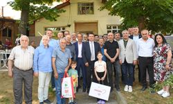 Başkan Erkan Aydın İvazpaşa sakinleriyle buluştu