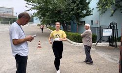 Bir dakika kala böyle yetişti