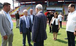 Büyükşehir, Mustafakemalpaşa İlçe Stadı'nı sil baştan yeniledi