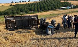 Bursa'da traktörün altında kalan kişi yaşamını yitirdi