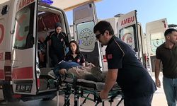 Bursa'nın İnegöl ilçesinde kamyonet direğe çarptı!