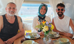 Hüsnü Şenlendirici, karavanı Mehmet Çevik'e kaptırdı: Narlı'da karavan kampı ziyareti