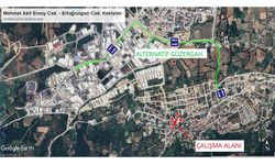 Bursa'da Mehmet Akif Ersoy Caddesi trafiğe kapanıyor