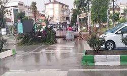 Bursa’da sağanak ve dolu etkili oldu