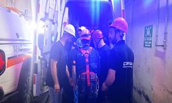 Artvin Barajı’nda tatbikat; türbinde mahsur kalan personel kurtarıldı