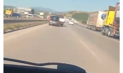 Bursa'da otobanda kaza! Kıl payıyla kurtuldu