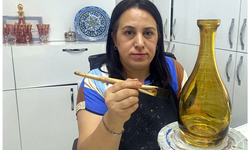 Bursa'nın Tarihi mekanları cam süsleme sanatıyla cam ürünlerde buluşuyor