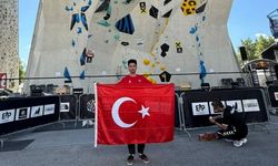 İnegöl Belediyesporlu sporcu Dünya Kupası’nda Türkiye için yarıştı
