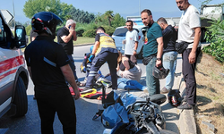Bursa'da motosiklet sürücüsü TIR ile çarpıştı