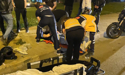 İnegöl'de zincirleme motosiklet kazası