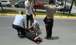 Adliye önünde tabanca ile vuruldu