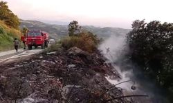 Makilikte çıkan yangın söndürüldü