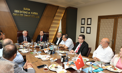 Başkan Şadi Özdemir sanayicilerle buluştu